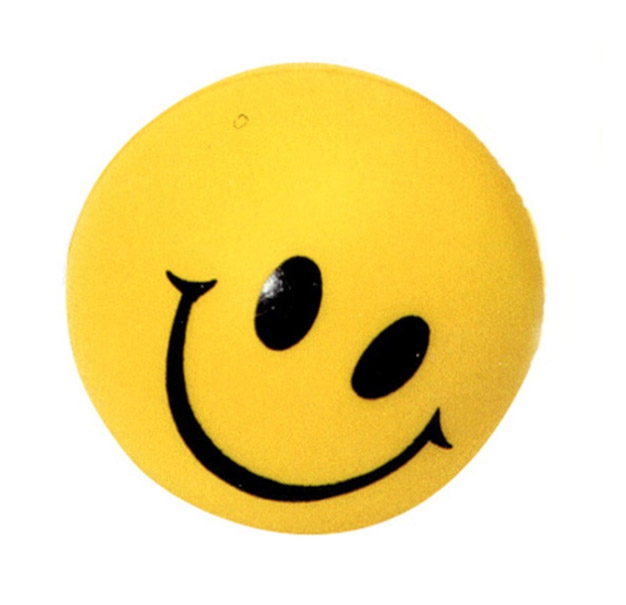 5cm Stress PU Ball - Smile Face